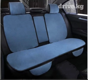 Чехлы Велюровые, цвет - Черный, Универсальный