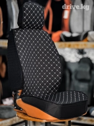 Чехлы Тканевые, С подогревом, цвет - Черный, Новый, Платная доставка, Самовывоз