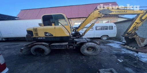 Экскаватор, Hyundai, 2009 г., Колесный