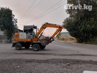 Экскаватор, Колесный