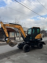 Экскаватор, Hyundai, 2020 г., Колесный