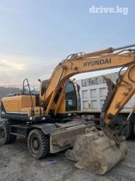 Экскаватор, Hyundai, 2013 г., Колесный