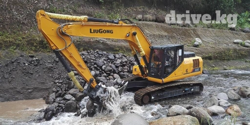 Экскаватор, LiuGong, Гусеничный