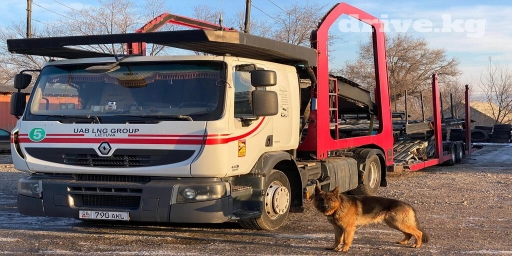 Тягач, Renault, 2014 г., Автовоз