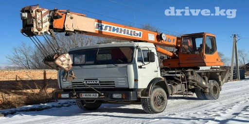 Автокран, Камаз, 2004 г., 18 м