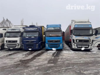 Прицеп, Volvo, Шторный, от 12 т, Б/у