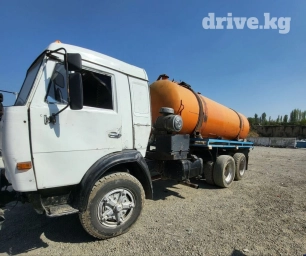 Ассенизатор КамАЗ 13 куп септик тувалет Канализация Ош ноокат араван
