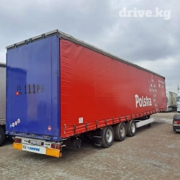 Прицеп, Krone, Тентованный, от 12 т, Б/у