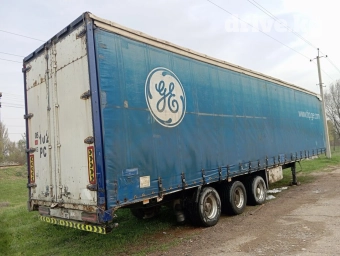 Прицеп, Шторный, от 12 т, Б/у