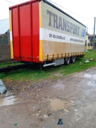 Прицеп, Renault, Шторный, Б/у