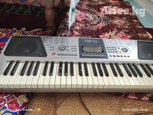 Всем Ассалоому алейкум Пианина сатылат иштейт полностью баасы 4000