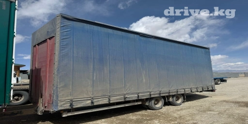 Прицеп, DAF, Шторный