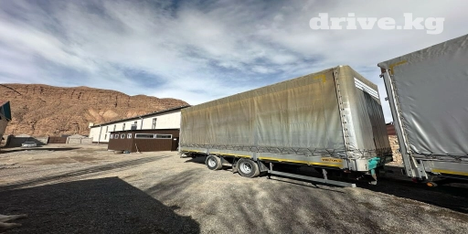 Прицеп, DAF, Тентованный