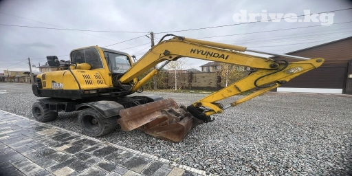 Экскаватор, Hyundai, 2008 г., Колесный