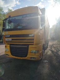 Тягач, DAF, 2007 г., Тентованный