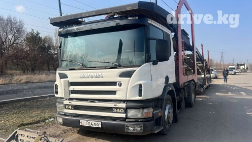 Прицеп, Scania, Автовоз, 8 т, Б/у