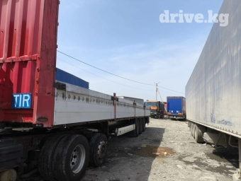 Прицеп, Krone, Бортовой, от 12 т, Б/у