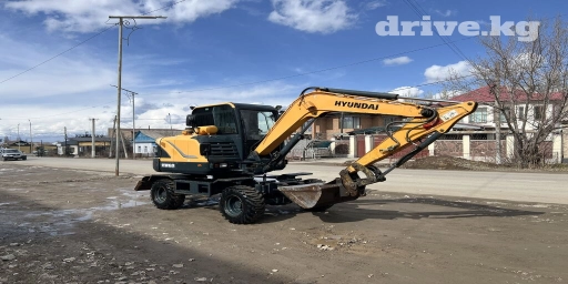 Экскаватор, Hyundai, 2016 г., Колесный