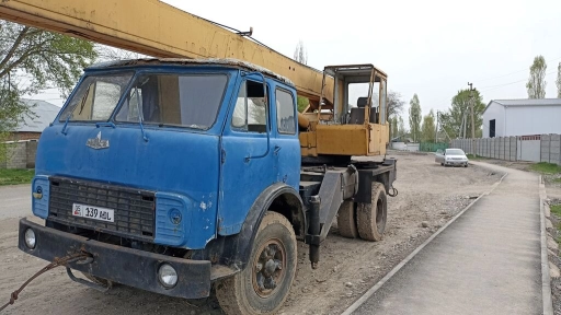 Автокран, МАЗ, 1980 г., до 9 м