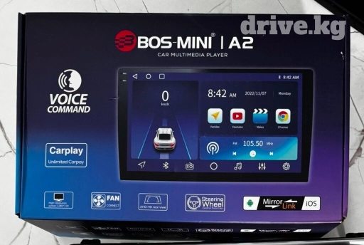 Б/у, 2-DIN, 9 ", Android Auto