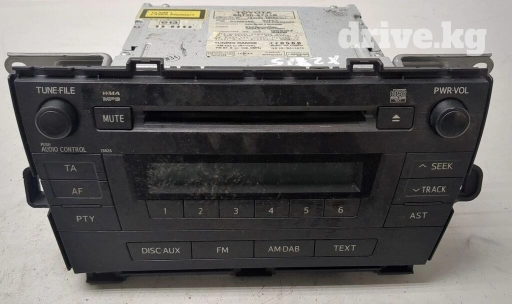 Б/у, 2-DIN, 10 ", Без системы, Без оперативной памяти ГБ ОЗУ, Без встроенной памяти Гб ПЗУ