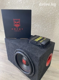 Сабвуфер! Набор из динамика Урал Молот 12 и усилитель swat 1.500 !