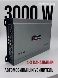 Усилитель Новый, 3000 Вт, Каналов: 4