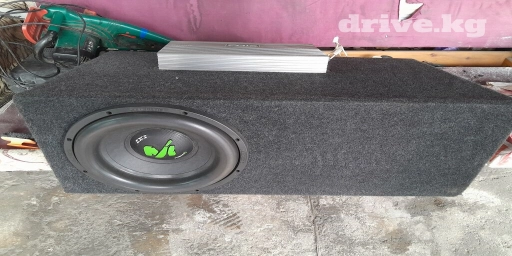 Продаю саб 1200 ват минималка с проводами оригинальными с регулятором