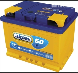 Аккумулятор 60 Ач, Новый