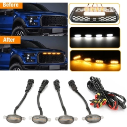 Ходовыеогни подсветка на решётки радиатора подсветка джип ходовые огни