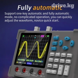 Осциллограф цифровой 2х. + тестер встроенный. компактный. для ремонта