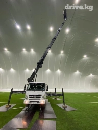 Автовышка 30м, 2500сом час, минимальный выезд на 2часа . Предоставляем