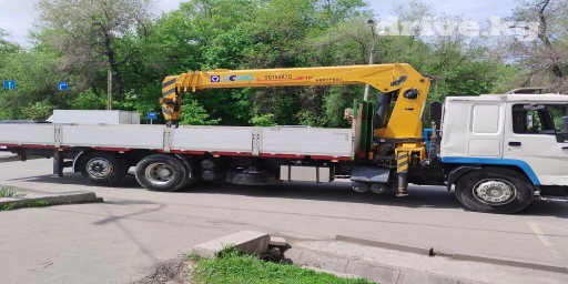 Кран | Стрела 14 м. 10 т | Борт 13000 кг