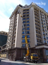 Автовышка 46м. 4000сом/час минимальный выезд на 2 часа! Нашей команде