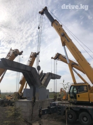 Кран | Стрела 66 м. 80000 т | Борт 25000 кг