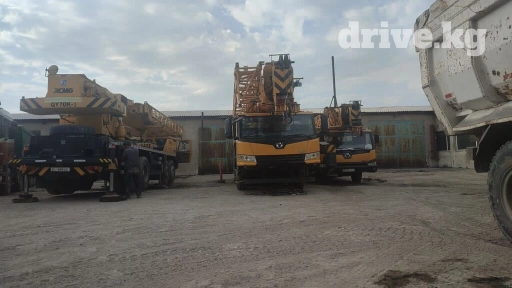 Услуги авто кран Кыргызстан Бишкек от20тонн до80тонн Длина стрелы от