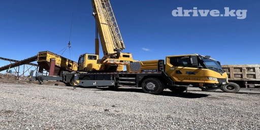 Кран | Стрела 58 м. 35 т | Борт 35000 кг