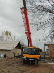 Услуги автокрана 25 тт длина стрелы 34.
час 4000 сом