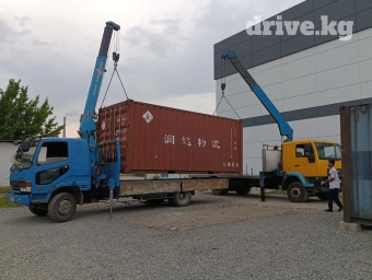 Кран | Стрела 8 м. 3 т | Борт 8000 кг