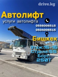 Автовышка | Стрела 55 м. 250 т | Борт 250 кг