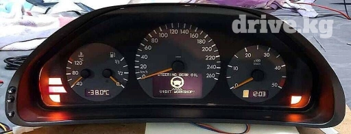 Ремонт экранов, щитка приборов Мерседес W210, W208( замена шлейфов в