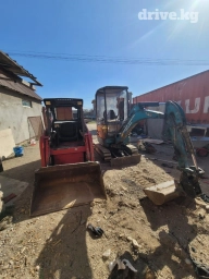 Услуги мини погрузчик. мини экскаватор. траншей. планировка. котлаван