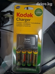 Аккумуляторные батарейки с зарядным устройством. Оригинал 100%