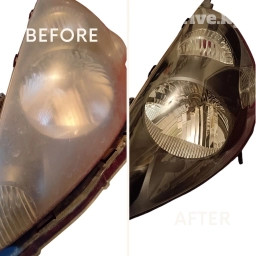 - полировка 0755фар изнутри и снаружи от 300 - химчистка 774салона