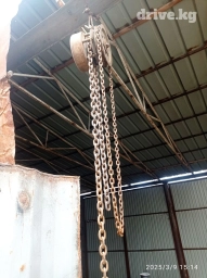 Советский таль цепная 3тонн 5.500тысяч рабочий