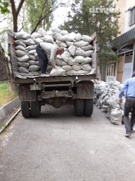 Самосвал, Вывоз строй мусора, По городу, с грузчиком