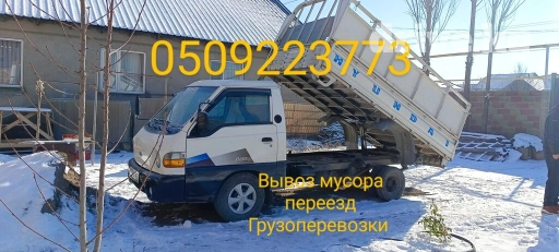 Самосвал, Вывоз строй мусора, По городу, с грузчиком