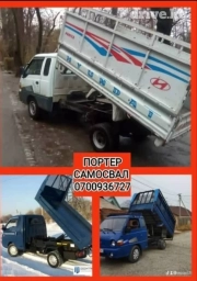 Портер, Вывоз бытового мусора, По городу, с грузчиком