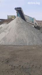 Отсев грязный для брусчатки отсев чистый для стяжки смесь 70 на 30 для