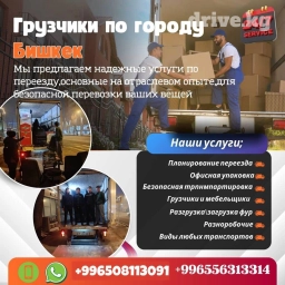 Бус, Переезд, перевозка мебели, По городу, с грузчиком